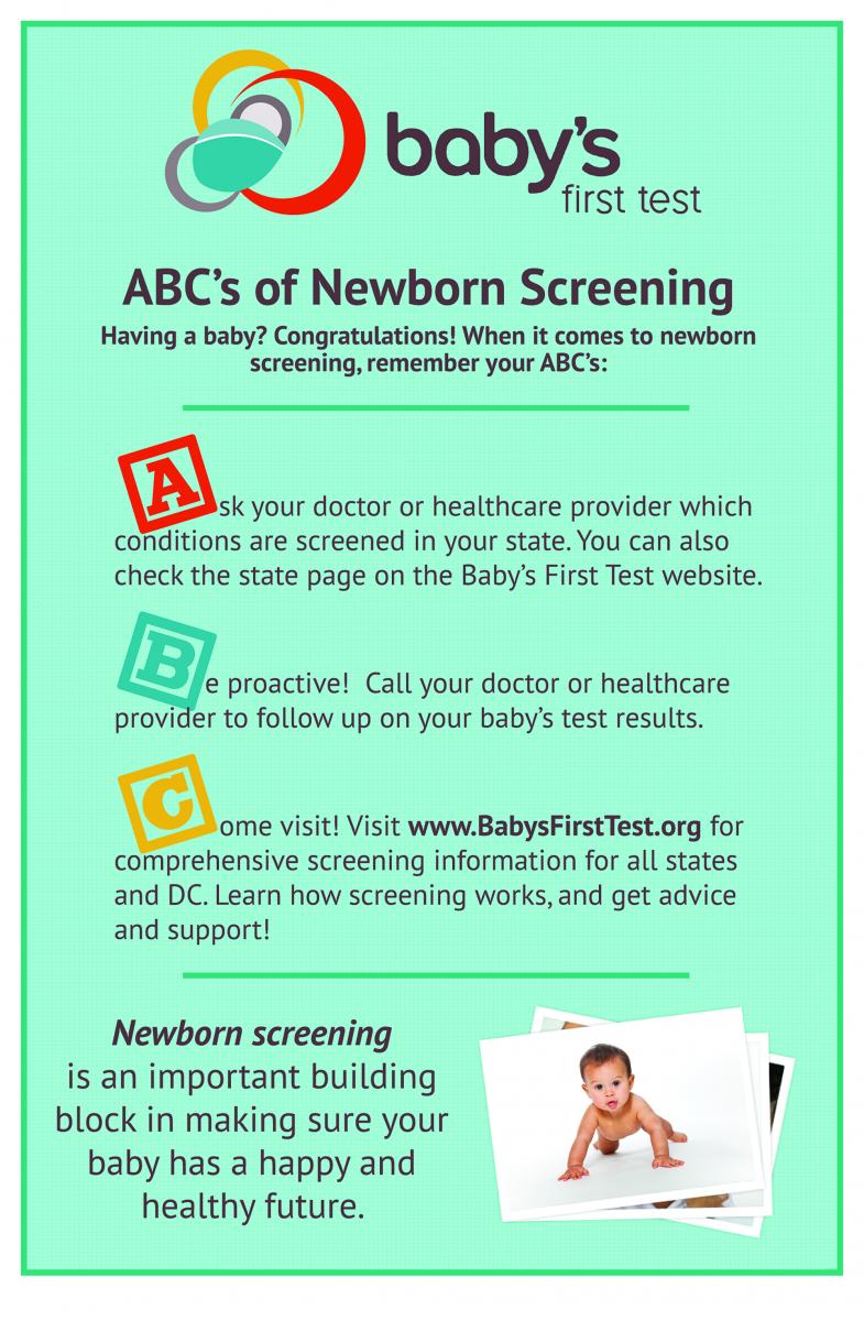 Educational Resources | Baby's First Test | Newborn Screening | Baby Health