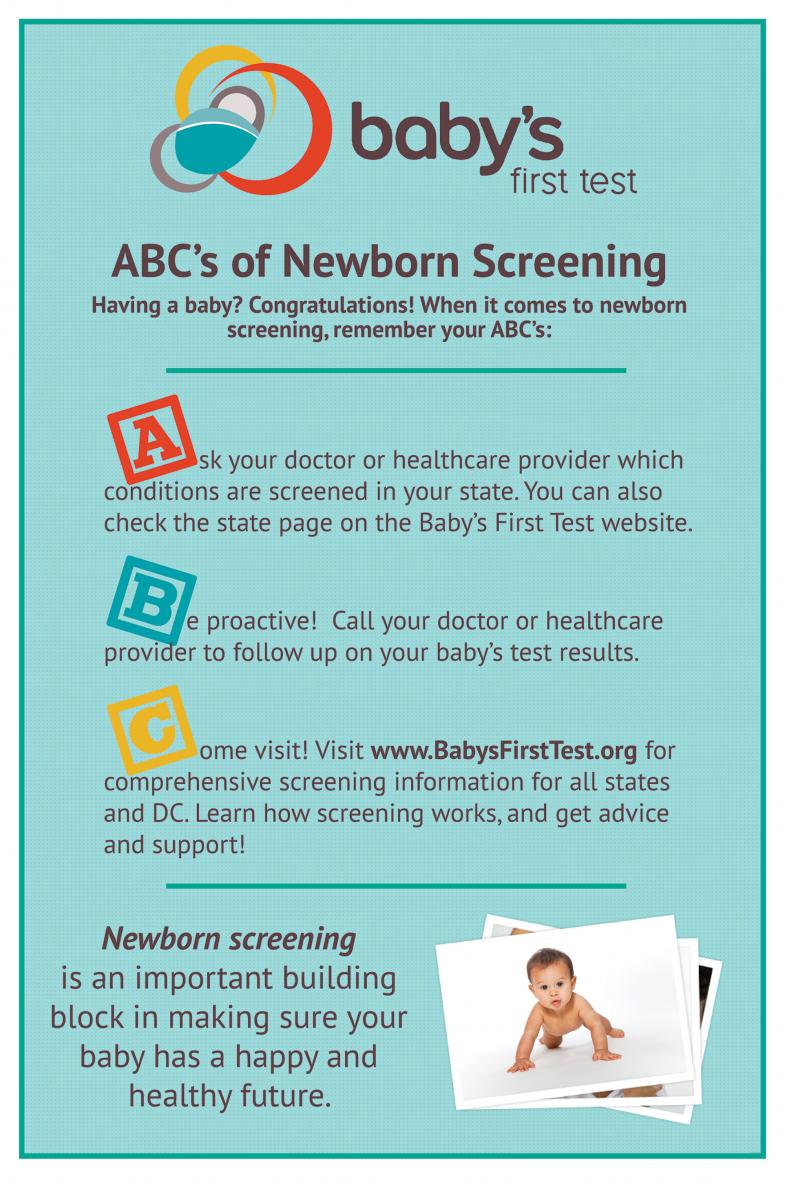 Screening: Baby's first test